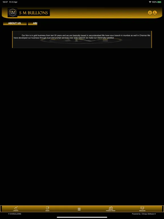 SM Bullion iPad 应用截图