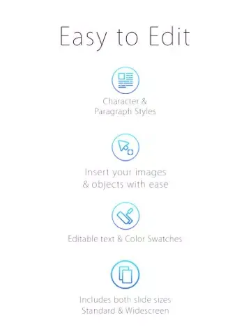 Ảnh chụp màn hình của Templates for MS PowerPoint - L Edition iPad 