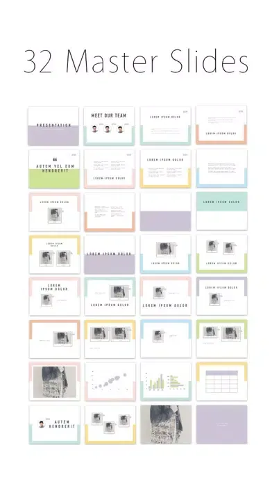 Ảnh chụp màn hình của Templates for MS PowerPoint - L Edition