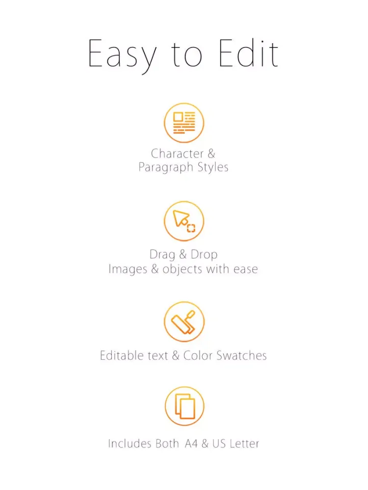 Ảnh chụp màn hình của Templates for Pages - L Edition iPad 