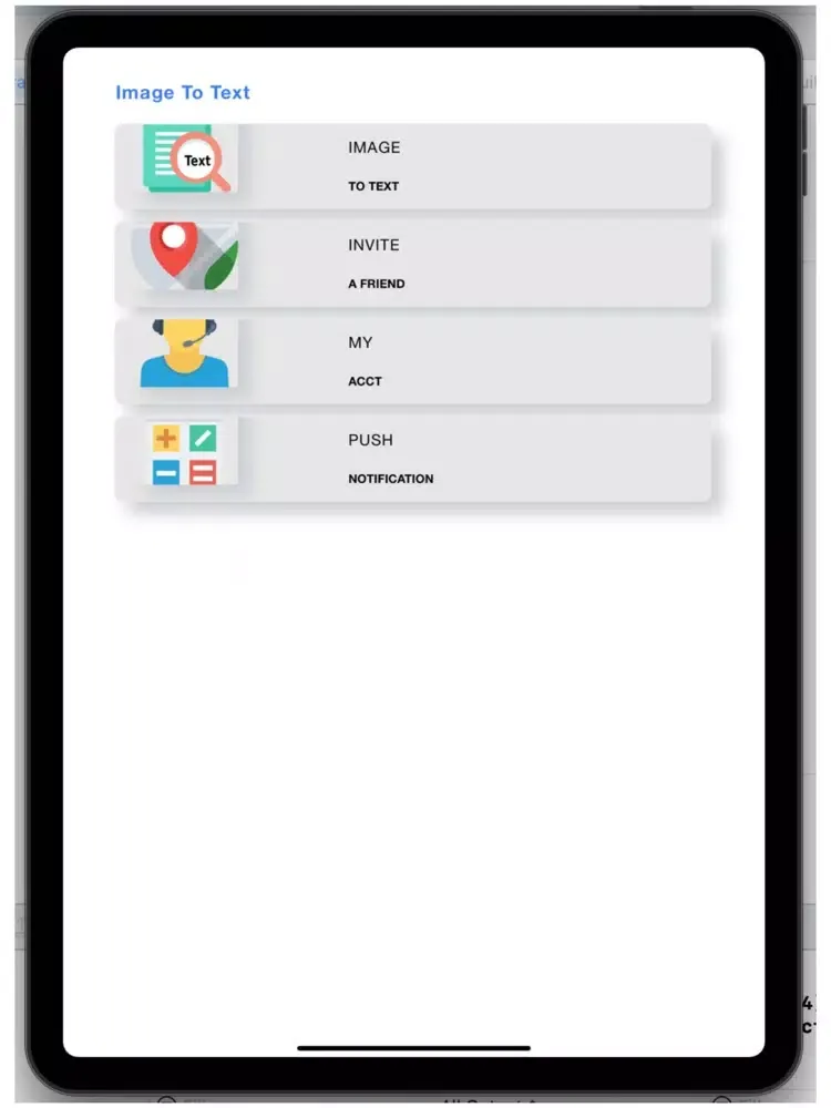 Text To Image Scanner [OCR] iPad  Screenshots
