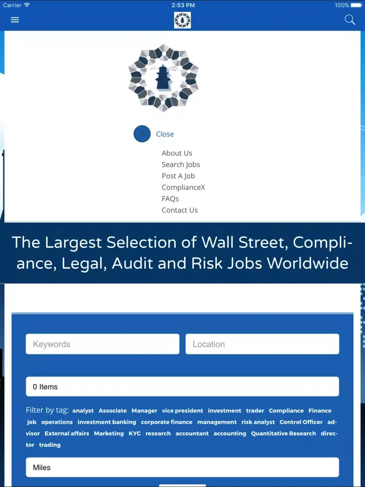 Capturas de pantalla de The Wall Street Executive iPad 