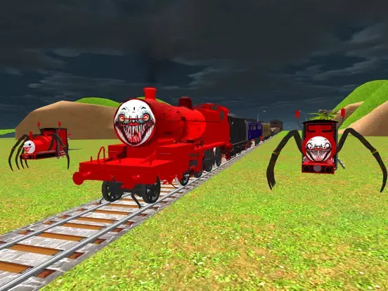 Choo Choo Train Horror Games iPad  سکرین شاٹس