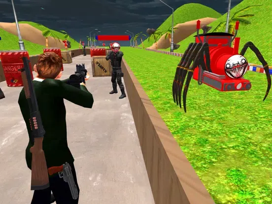 Choo Choo Train Horror Games iPad  سکرین شاٹس