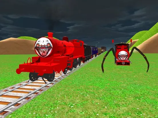 Choo Choo Train Horror Games iPad  سکرین شاٹس