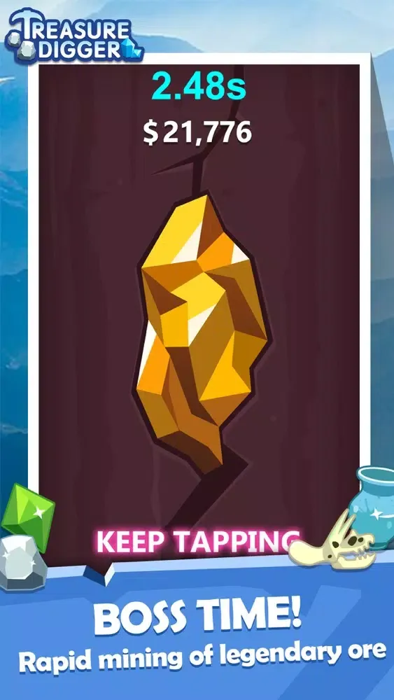 Zrzuty ekranu Treasure Digger:Miner!
