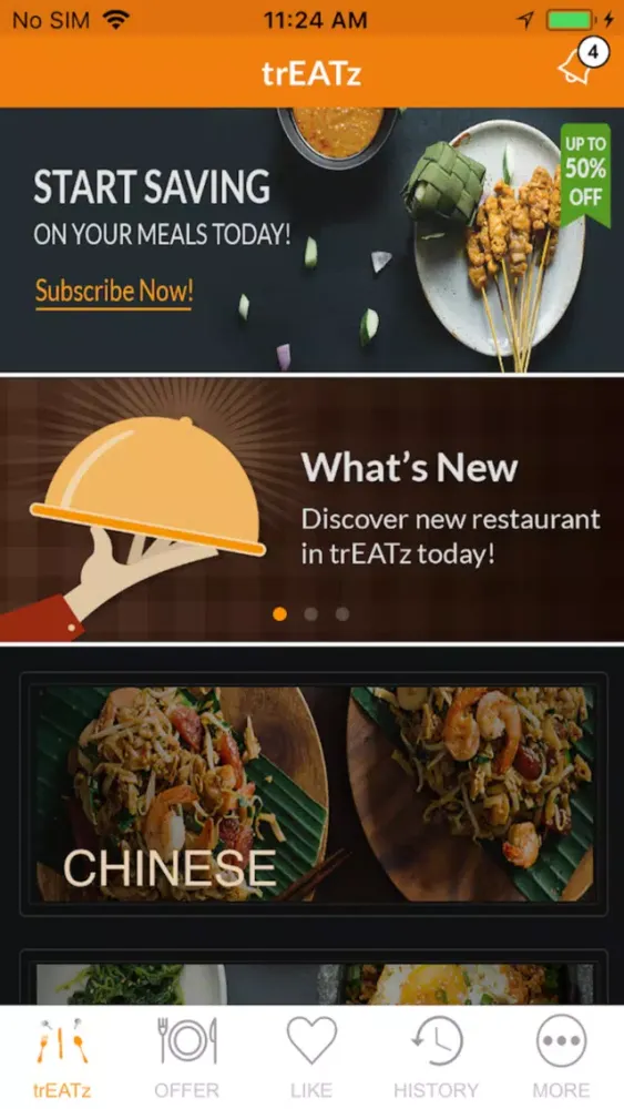 trEATz App স্ক্রিনশট