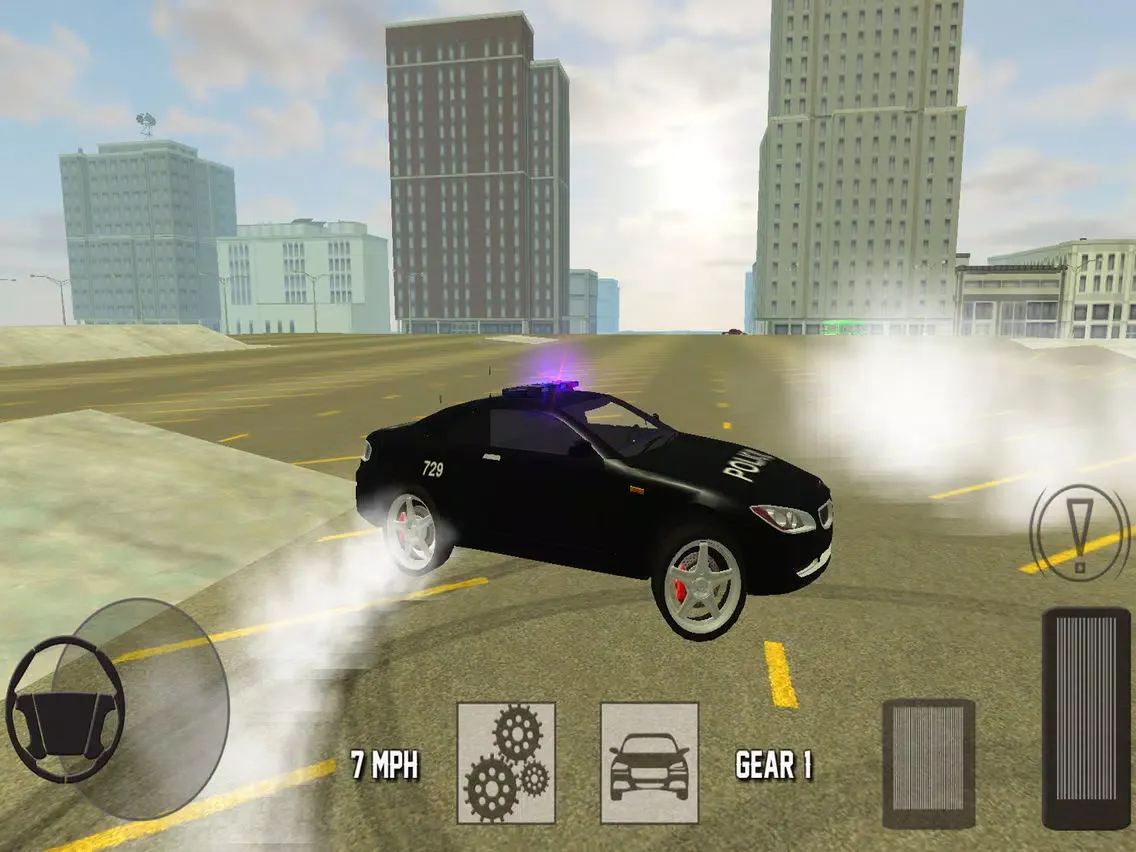 Capturas de pantalla de Tuning Police Car Drift iPad 
