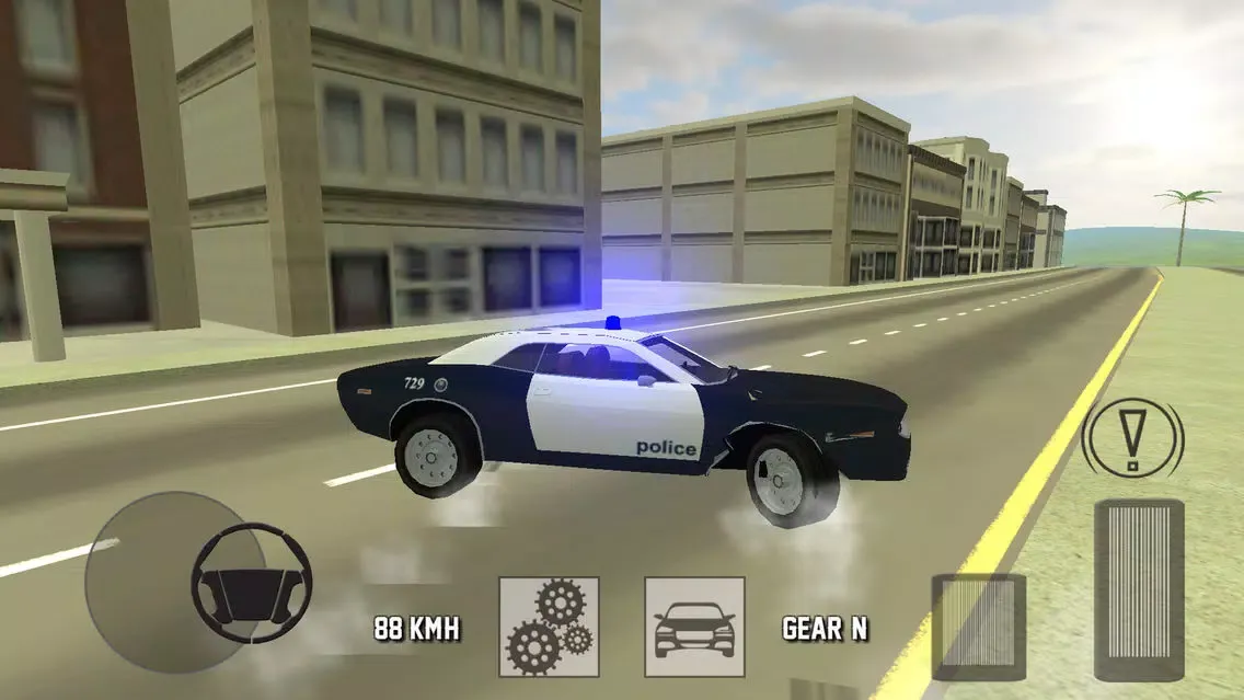 Capturas de pantalla de Tuning Police Car Drift