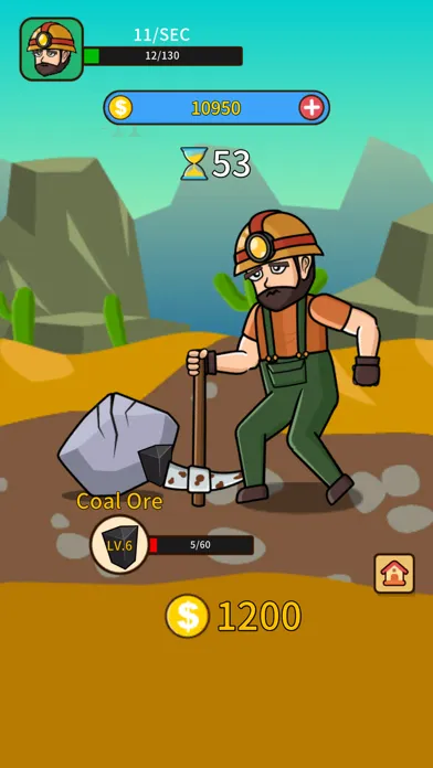 Idle Mine Clicker: Tap Upgrade Screenshots