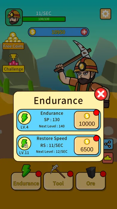 Idle Mine Clicker: Tap Upgrade Screenshots