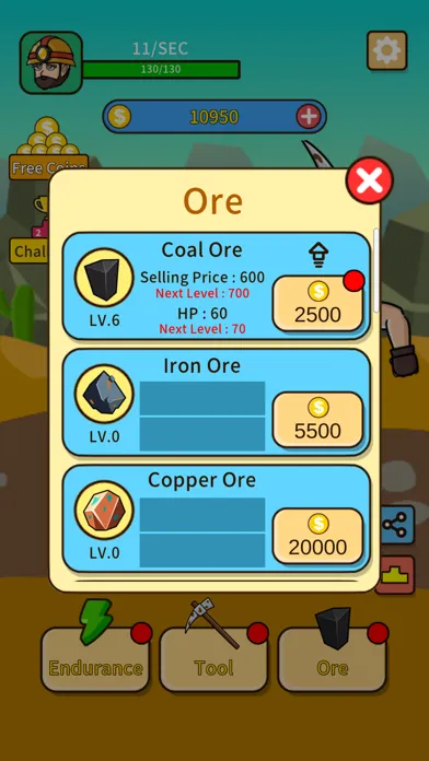Idle Mine Clicker: Tap Upgrade Screenshots