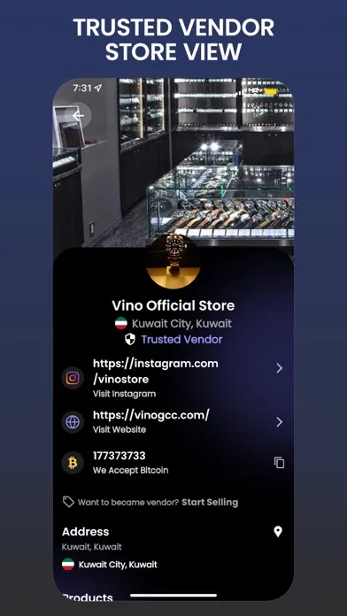 Zrzuty ekranu Vino GCC