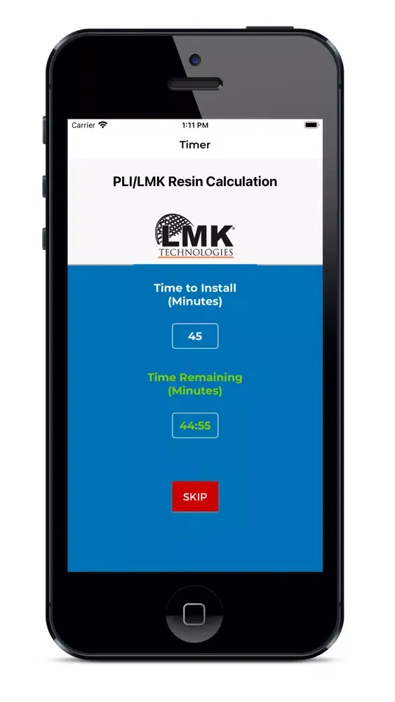 PLI/LMK Resin Calculation Screenshots