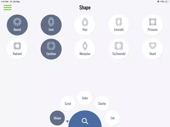 WD Lab Grown Diamonds iPad  Screenshots