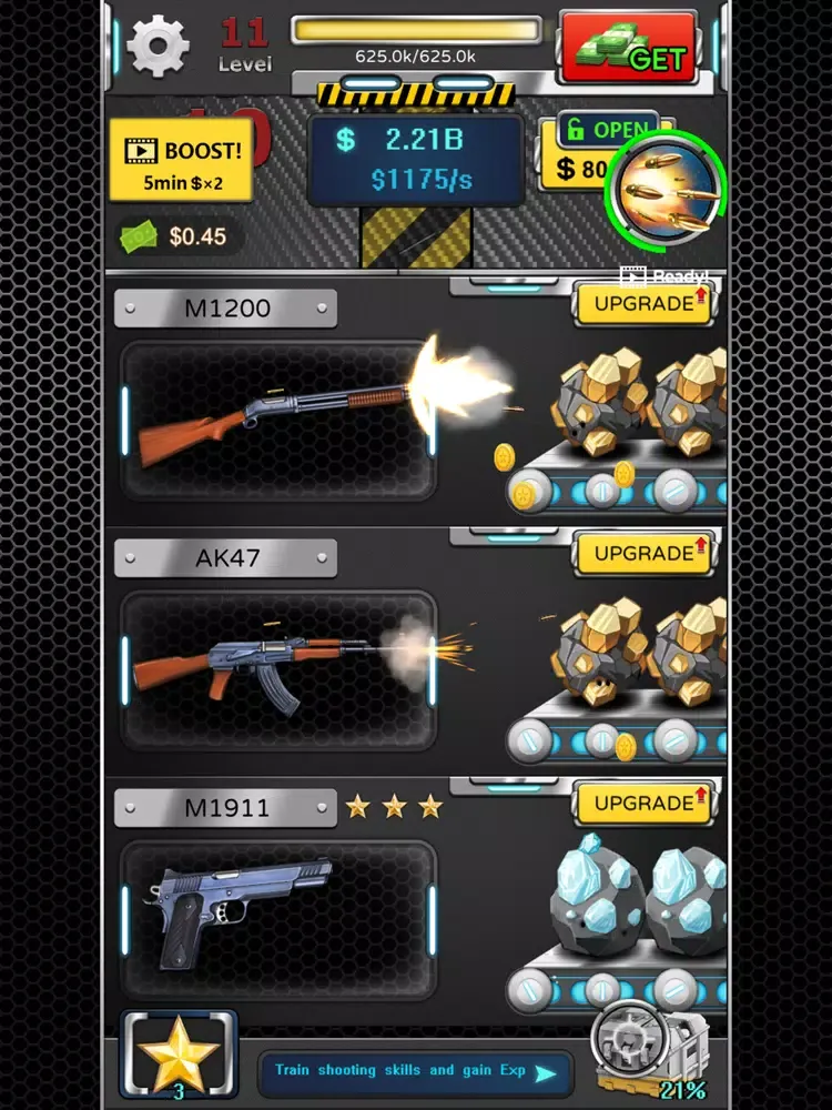 Weapon Tycoon:Gun Factory! iPad  স্ক্রিনশট