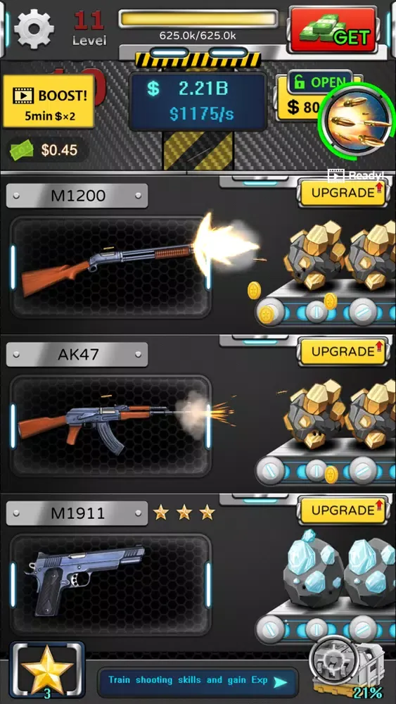Weapon Tycoon:Gun Factory! স্ক্রিনশট