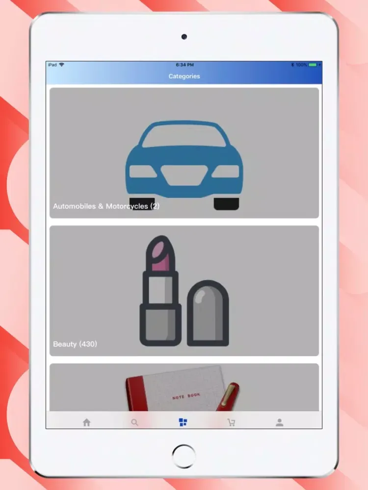 WeWe Store iPad  Screenshots