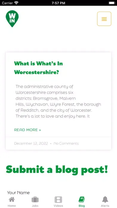 What's in Worcestershire Screenshots