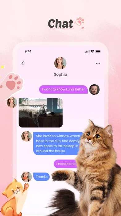 Woof- cyber petting cats應用截圖
