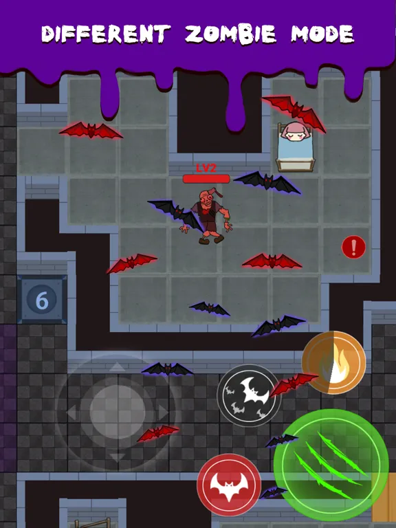 Terrible Zombie Prison iPad  स्क्रीनशॉट