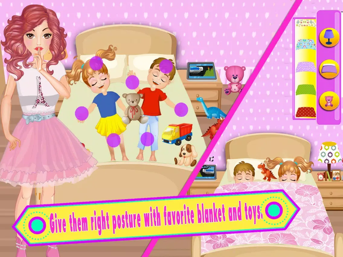 Capturas de pantalla de Little Sister's Babysitter Job iPad 