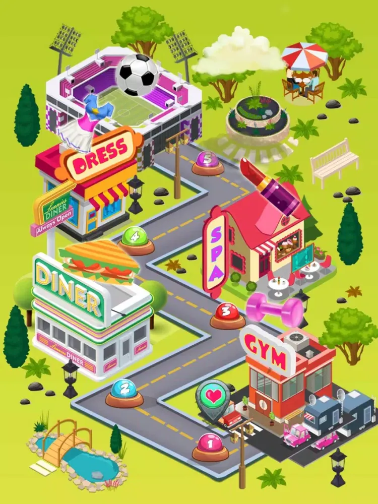 Cheerleader Fitness Challenge iPad 应用截图