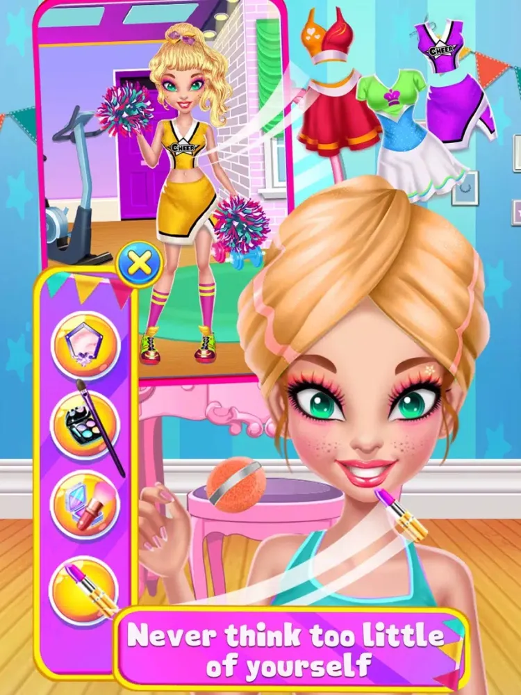 Cheerleader Fitness Challenge iPad 应用截图