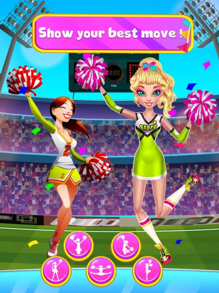 Cheerleader Fitness Challenge iPad 应用截图