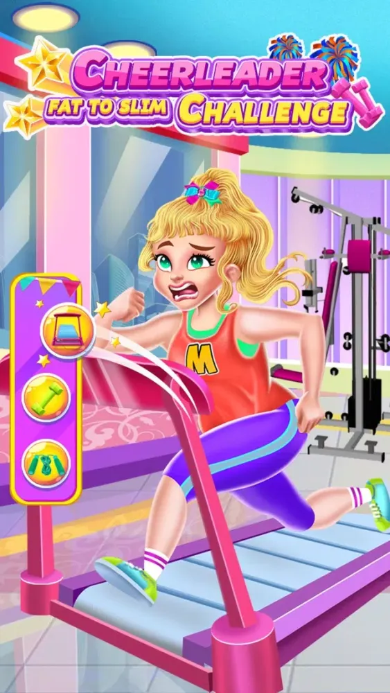 Cheerleader Fitness Challenge应用截图