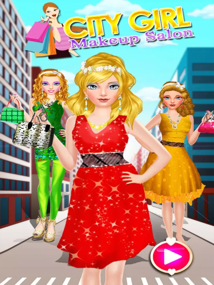 Tangkapan layar City Girl Makeup Spa Salon iPad 
