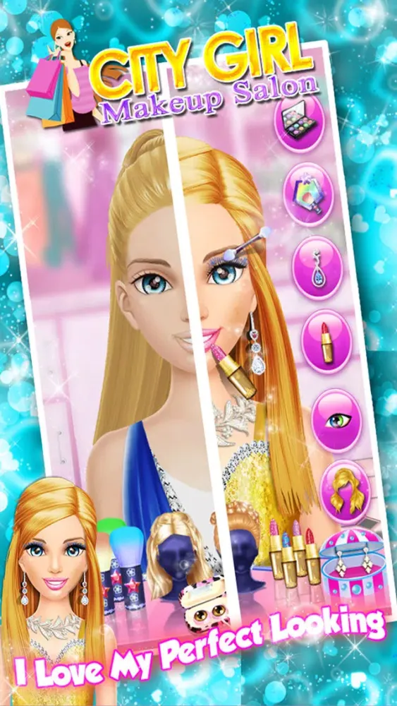 Tangkapan layar City Girl Makeup Spa Salon