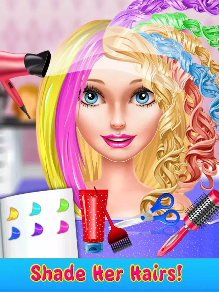 Hair Stylist Fashion Makeover iPad  스크린샷