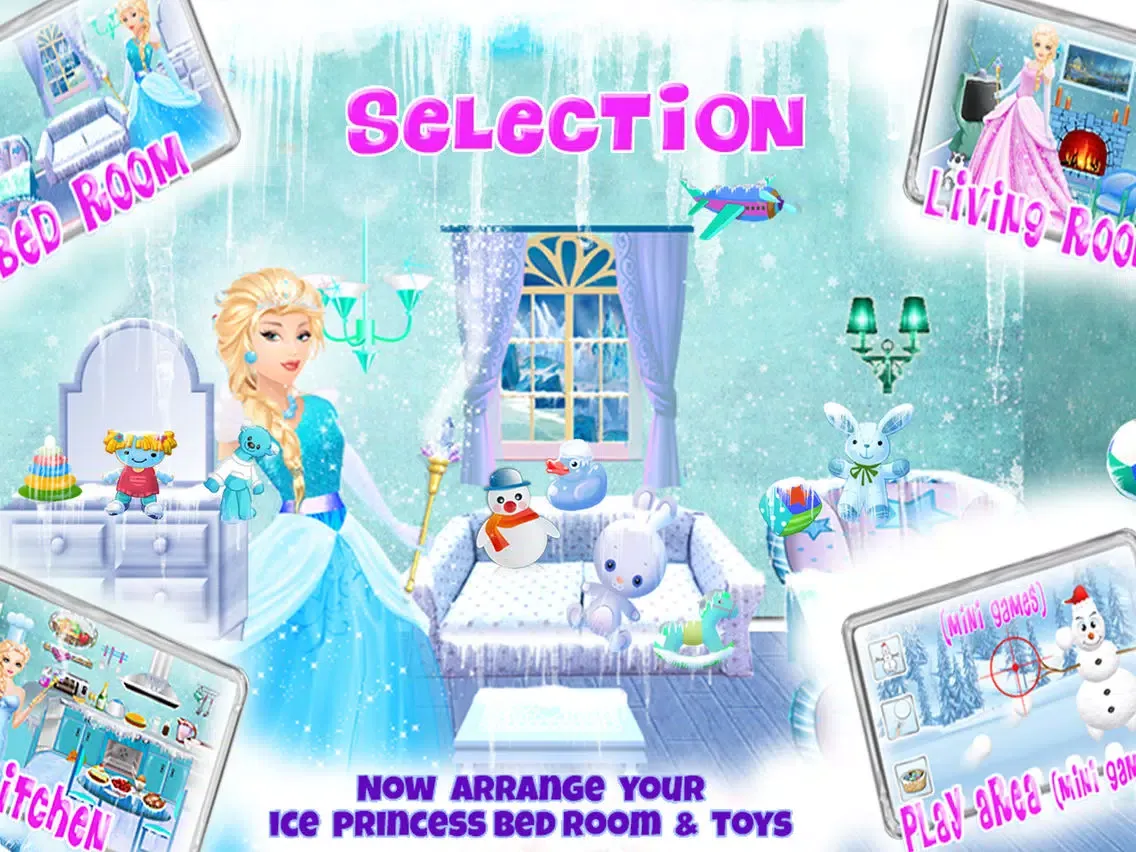 Captures d'écran de Ice Princess Room Makeover iPad 