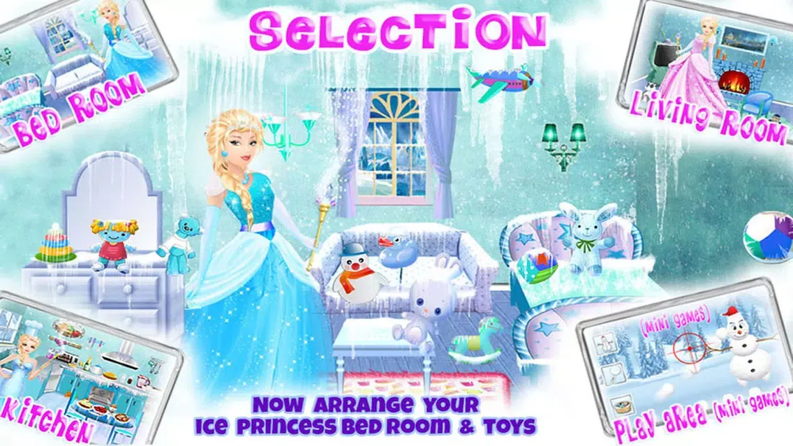 Captures d'écran de Ice Princess Room Makeover