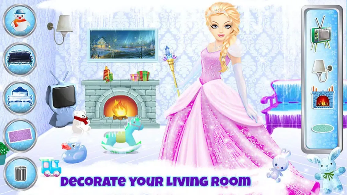 Captures d'écran de Ice Princess Room Makeover