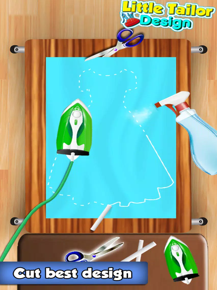 Capturas de pantalla de Little Kids Tailor - Design Clothes iPad 