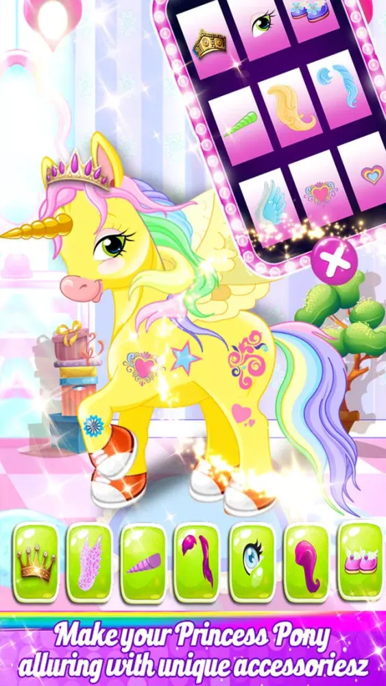 Cute Pink Princess Pony Makeover Screenshots