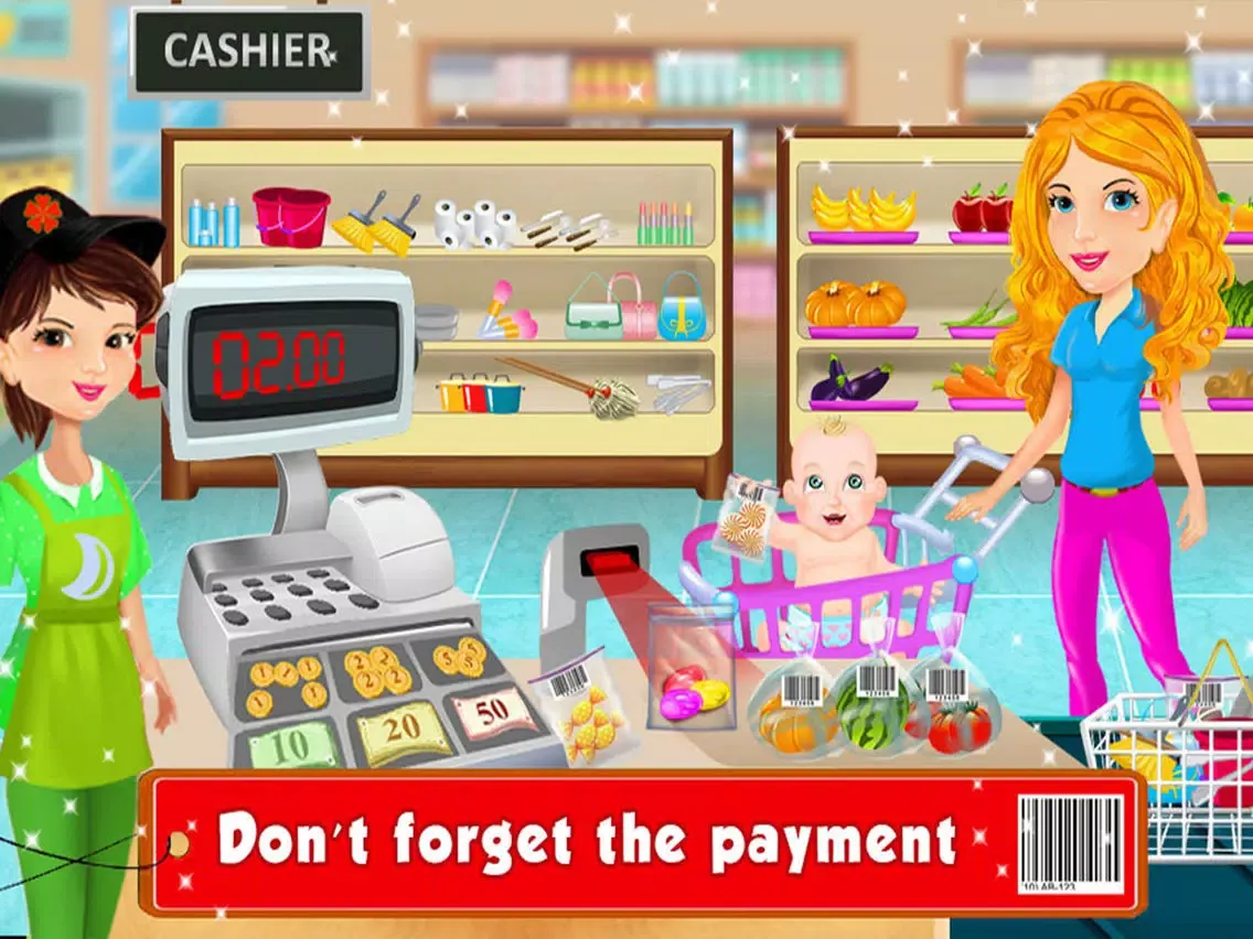 Capturas de pantalla de Mommy & Baby Grocery Shopping iPad 