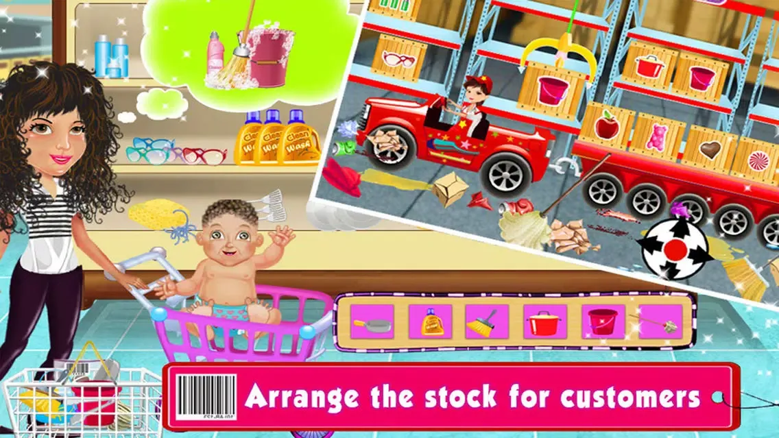 Capturas de pantalla de Mommy & Baby Grocery Shopping