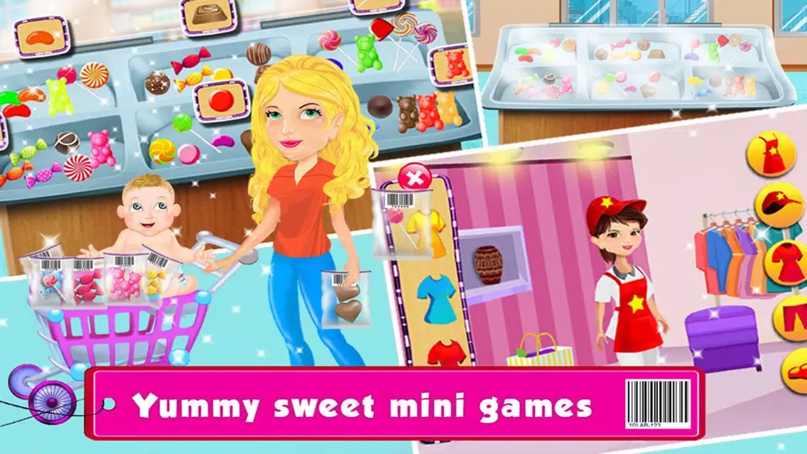 Capturas de pantalla de Mommy & Baby Grocery Shopping