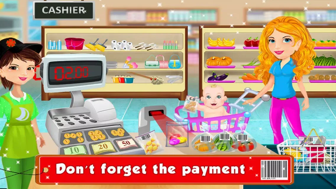 Capturas de pantalla de Mommy & Baby Grocery Shopping
