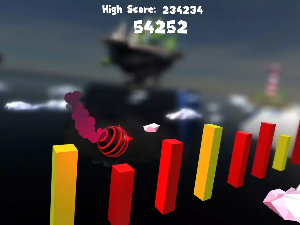 ภาพหน้าจอของ Perfect Tower Jump 3D iPad 