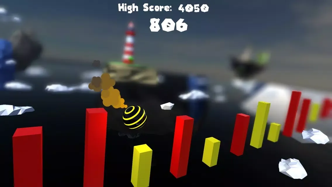 ภาพหน้าจอของ Perfect Tower Jump 3D