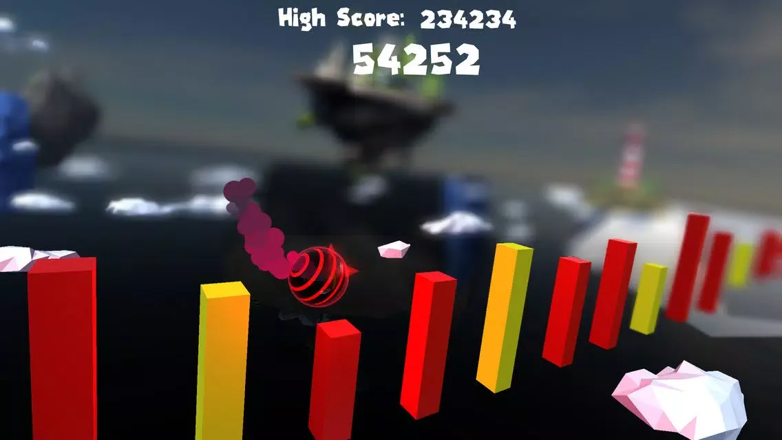 ภาพหน้าจอของ Perfect Tower Jump 3D