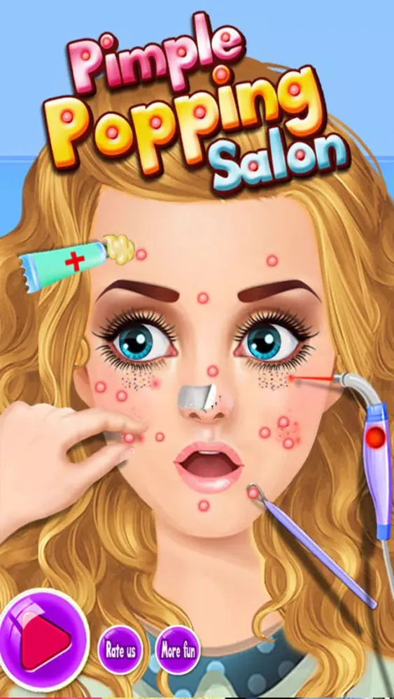 Pimple Popping Salon Ekran Görüntüleri