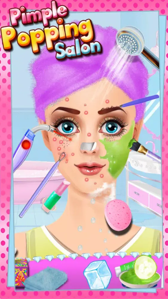 Pimple Popping Salon Ekran Görüntüleri