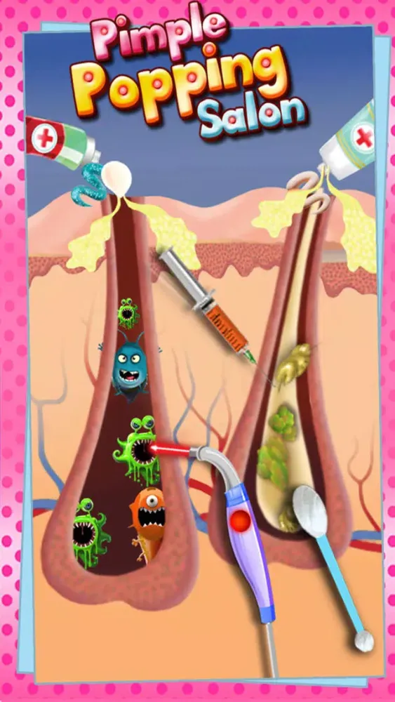 Pimple Popping Salon Ekran Görüntüleri