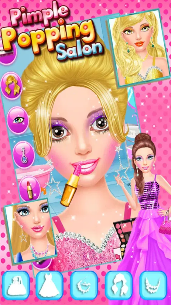 Pimple Popping Salon Ekran Görüntüleri