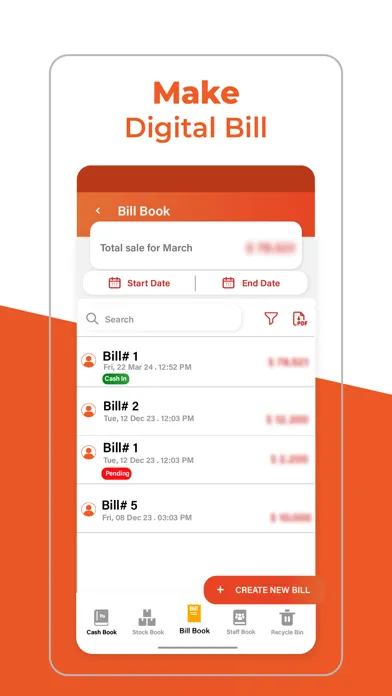 Tangkapan layar Digi Khata - Money Manager